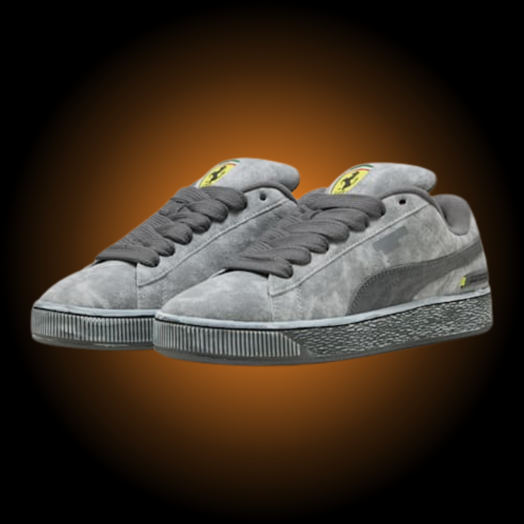 FERRARI PUMA SUEDE XL LAS VEGAS GP DESERT SUN | DESERT BLACK GREY