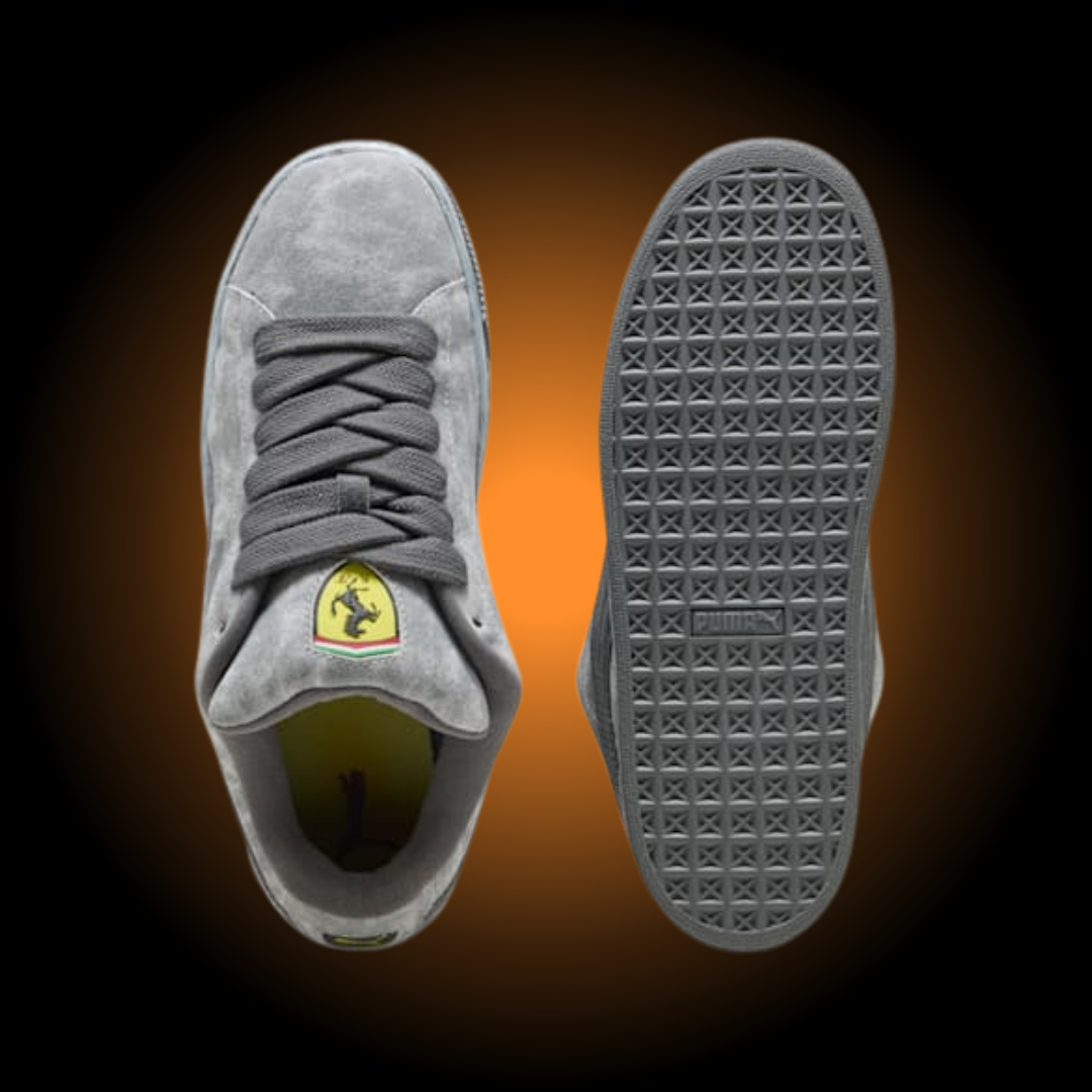 FERRARI PUMA SUEDE XL LAS VEGAS GP DESERT SUN | DESERT BLACK GREY