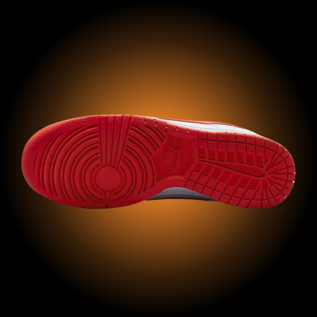 NIKE DUNK LOW WHITE PICANTE RED | BIANCO ROSSO