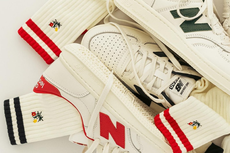 NEW BALANCE CT500AC1 TENNIS WHITE | BLACK GREEN RED