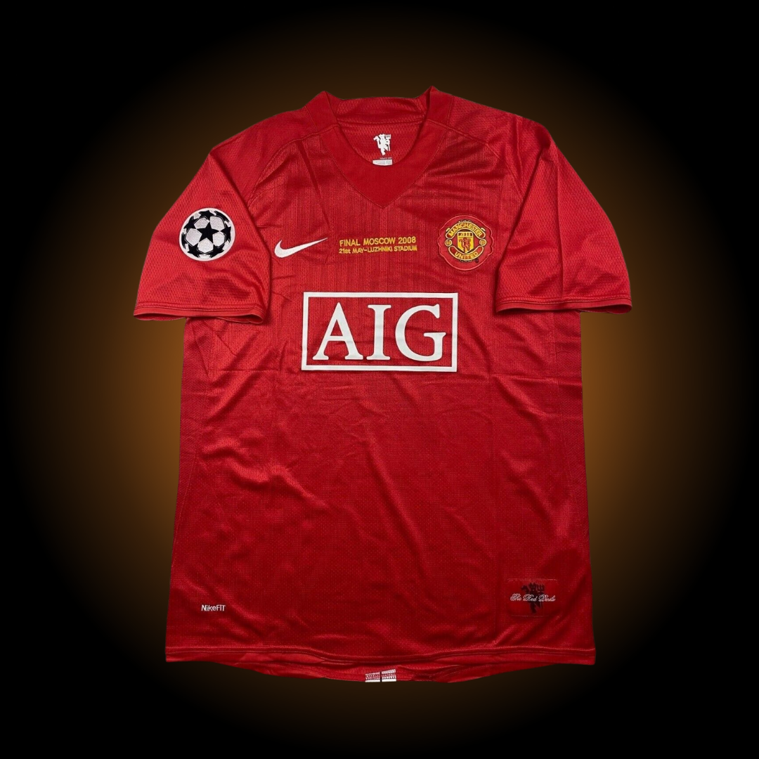 Maglia da Calcio CRISTIANO RONALDO Manchester United 2008 UCL FINAL