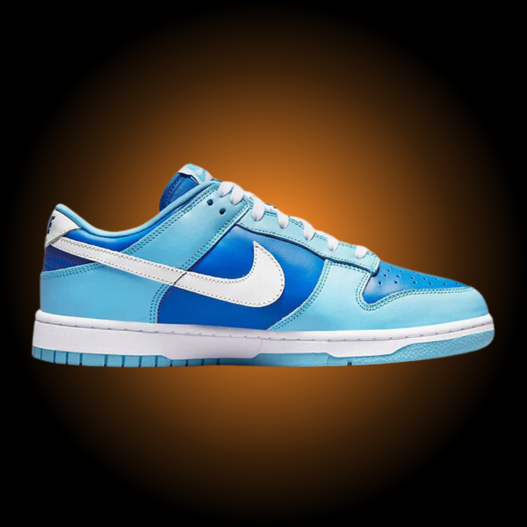 NIKE DUNK LOW RETRO QS ARGON | BLU BIANCO