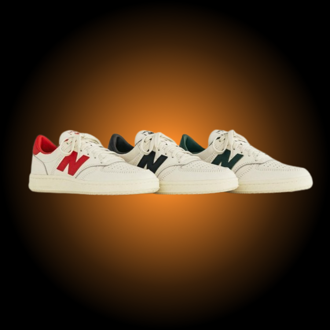 NEW BALANCE CT500AC1 TENNIS WHITE | BLACK GREEN RED