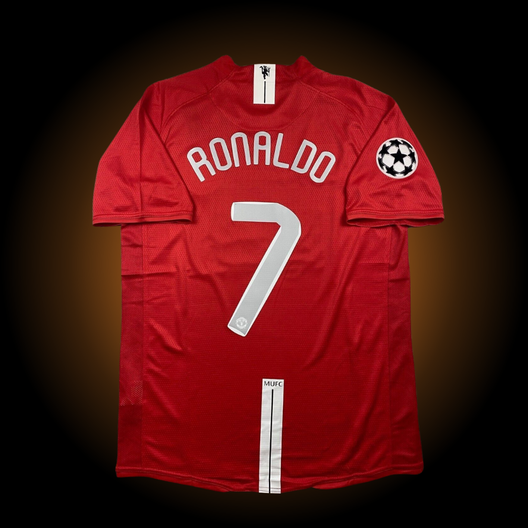 Maglia da Calcio CRISTIANO RONALDO Manchester United 2008 UCL FINAL