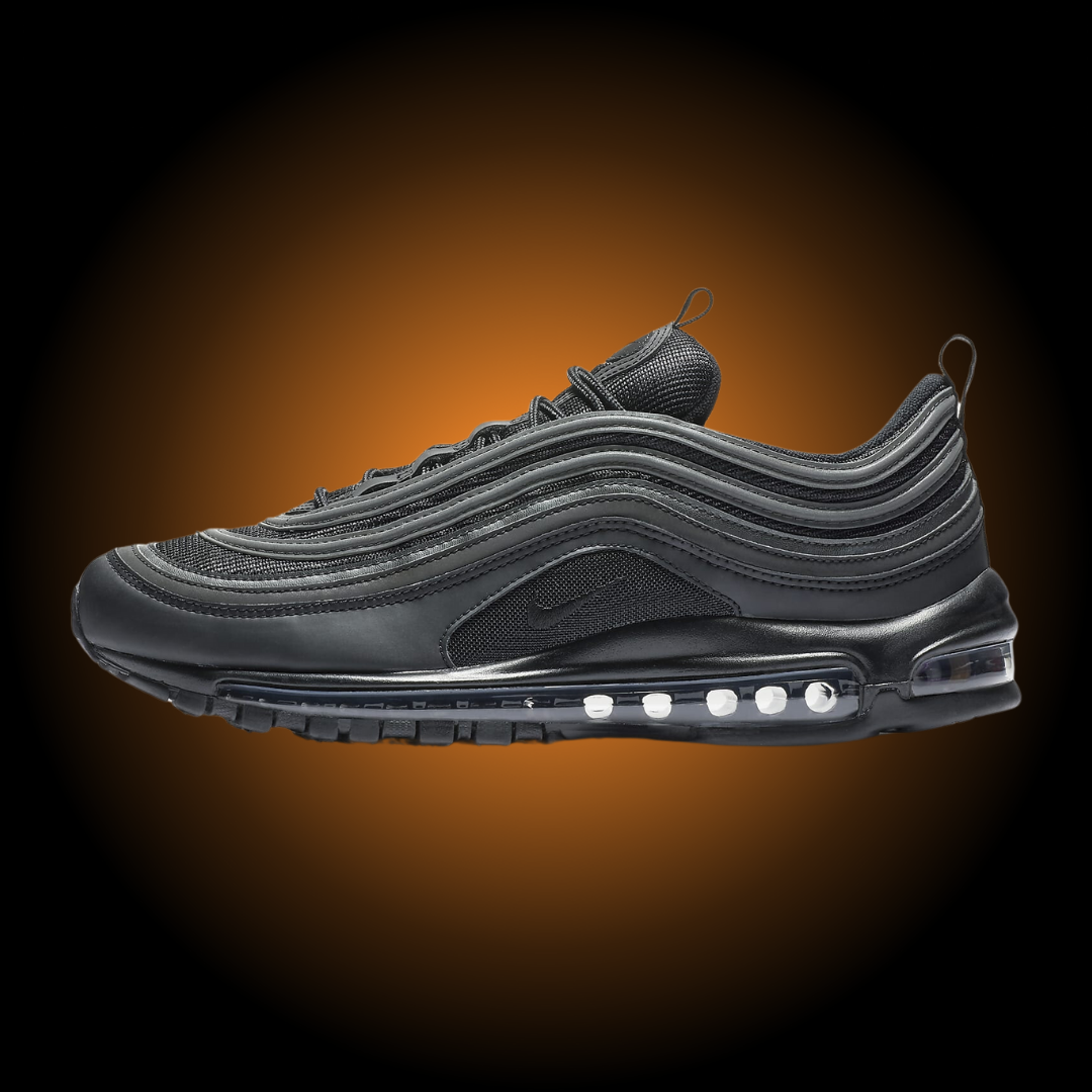 NIKE AIR MAX 97 TOTAL BLACK (SWOOSH NERO)