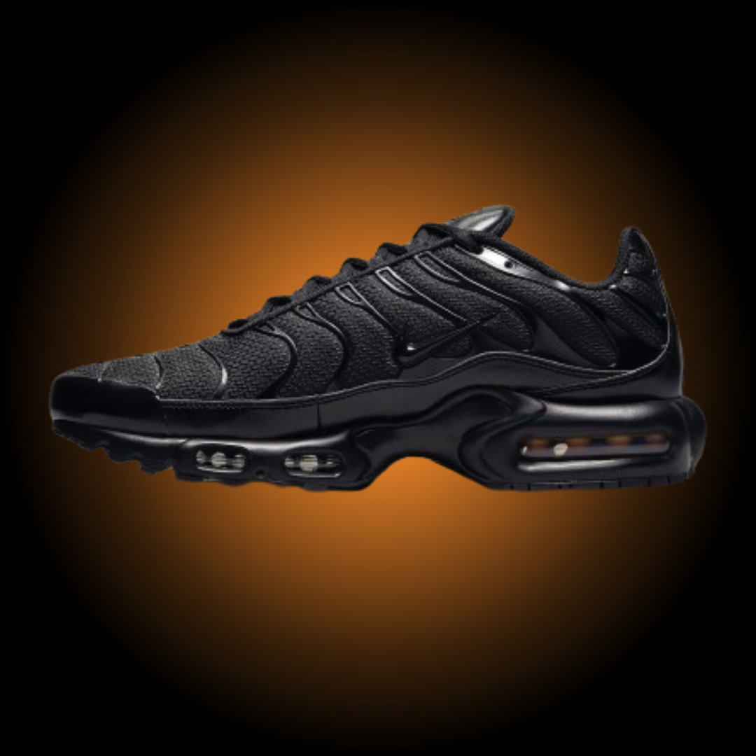 NIKE AIR MAX PLUS TN (TUNED) TRIPLE BLACK - NERO