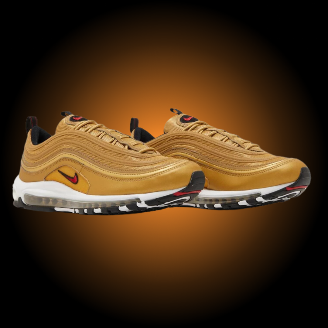 NIKE AIR MAX 97 GOLD | ORO (SWOOSH RED / ROSSO)