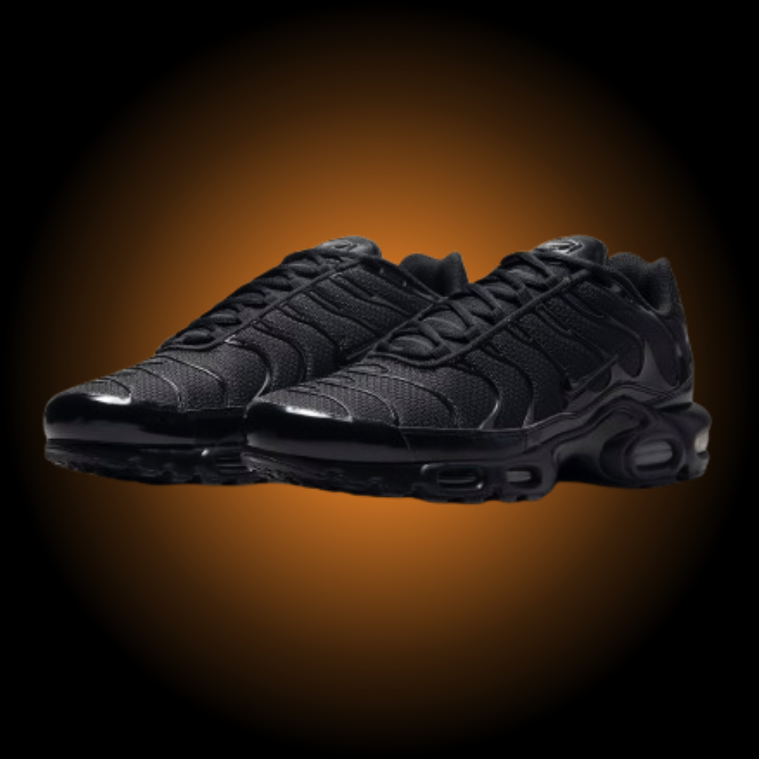 NIKE AIR MAX PLUS TN (TUNED) TRIPLE BLACK - NERO