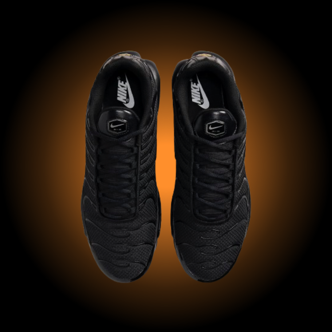 NIKE AIR MAX PLUS TN (TUNED) TRIPLE BLACK - NERO