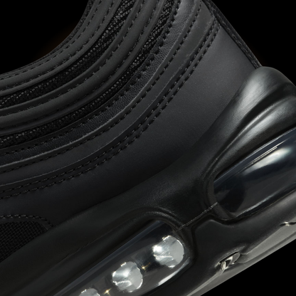 NIKE AIR MAX 97 TOTAL BLACK (SWOOSH NERO)