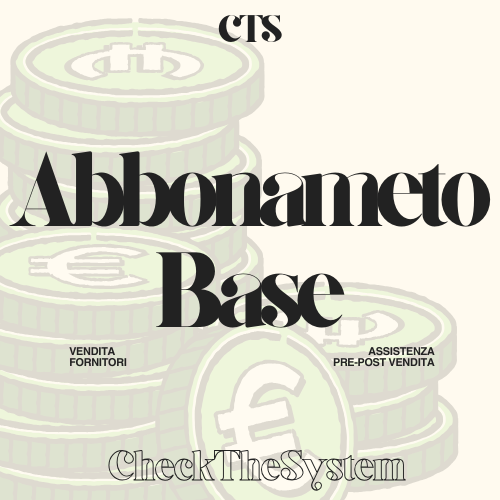 ABBONAMENTO SERVIZIO ASSISTENZA E FORNITORE - BASE