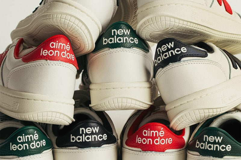 NEW BALANCE CT500AC1 TENNIS WHITE | BLACK GREEN RED